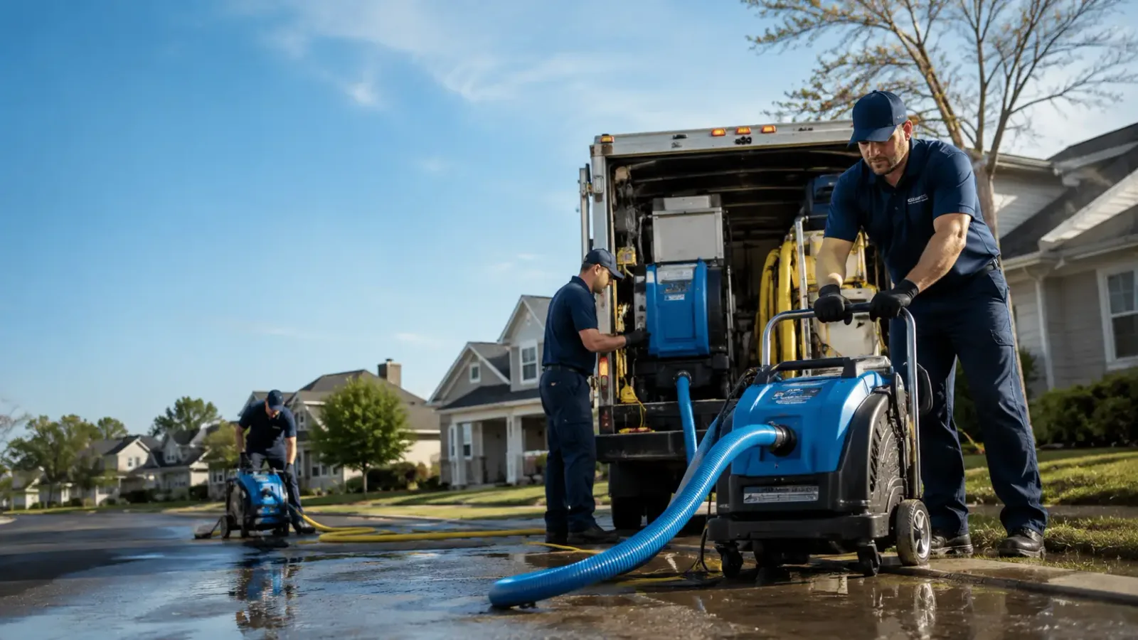 Flood Damage Cleanup in New Athens, OH